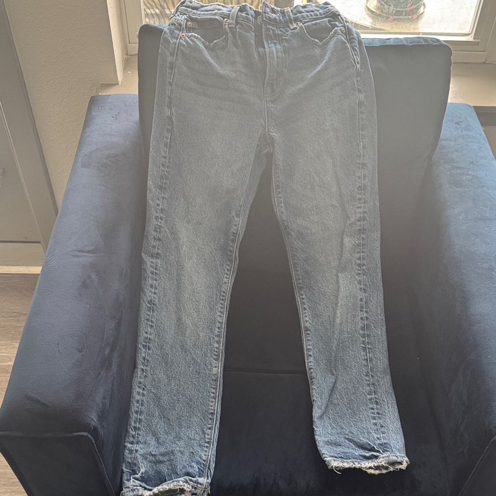 American Eagle Stretch Straight Leg Blue Women's Jeans